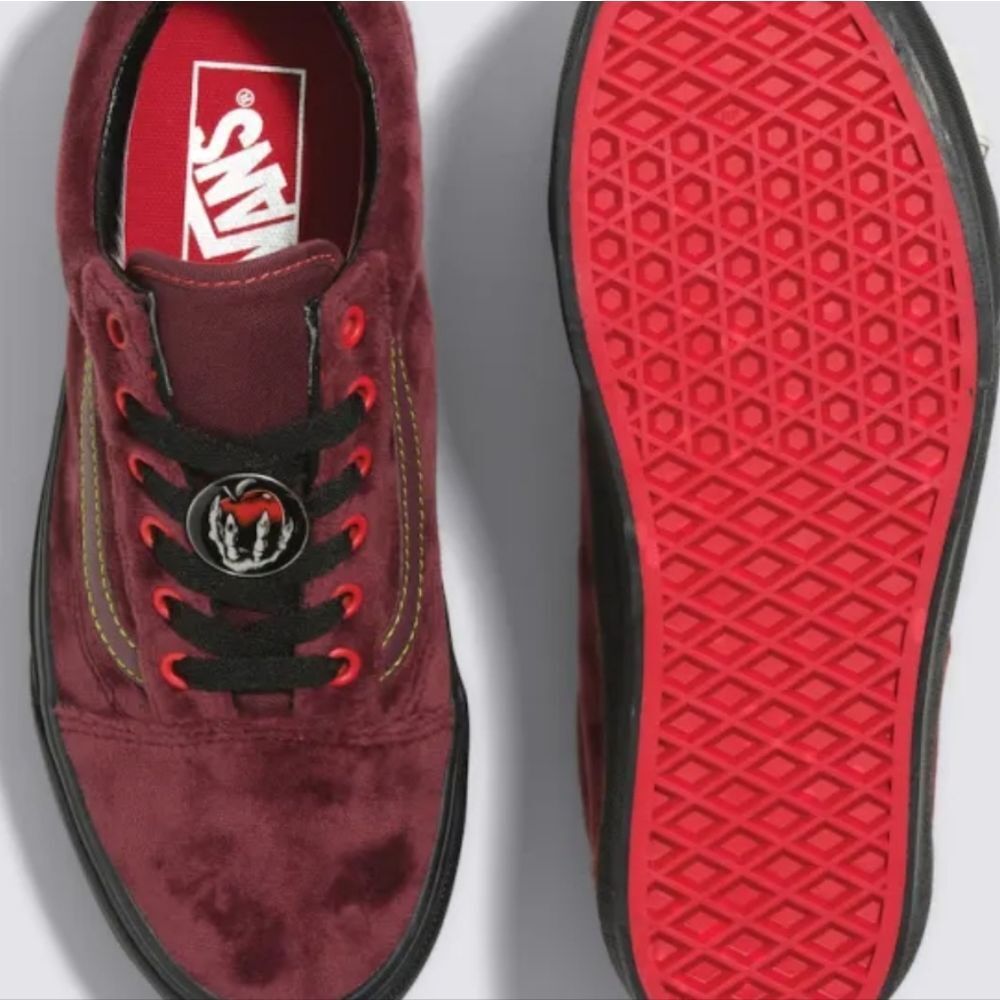Vans X Disney Old Skool Stackform 100 Poison Apples- Mahagomy - Picture 3 of 10